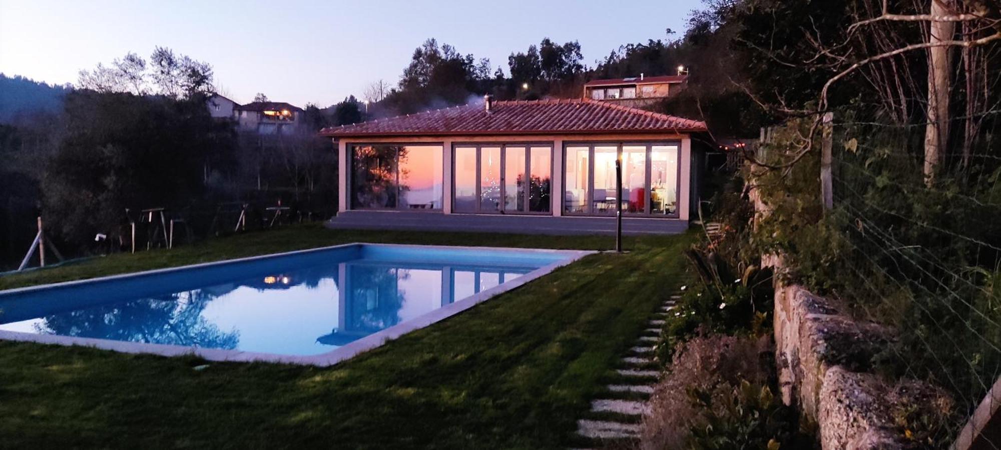 The Pool House Villa Longos Dış mekan fotoğraf